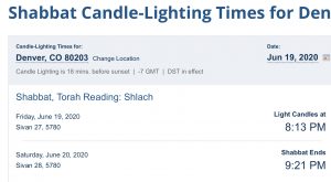 Shabbat-candle-lighting-June-19-2020