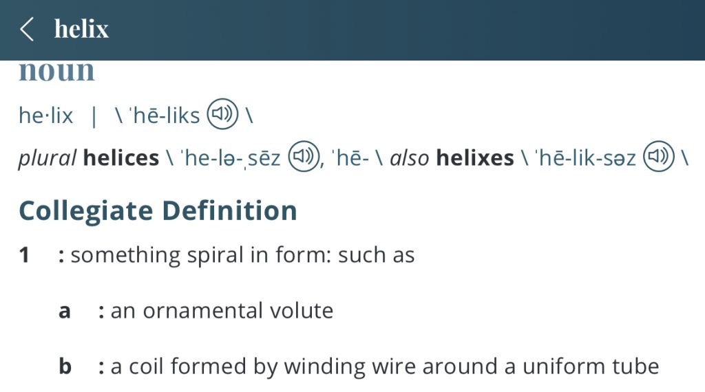 Definition-helix