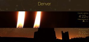Denver-Candle-lighting-time-11-20-20