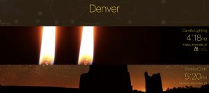 Candle-lighting-times-Denver-11-27-20