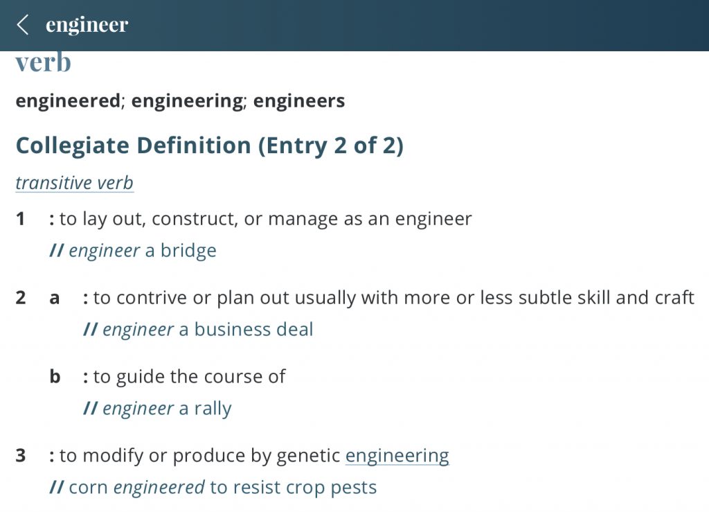 Definition-engineer