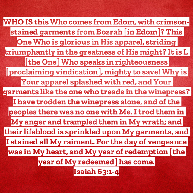 Isaiah63:1-4