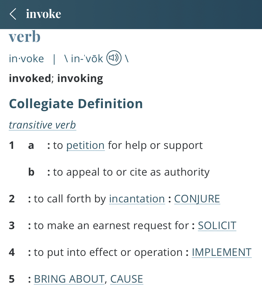 definition-invoke