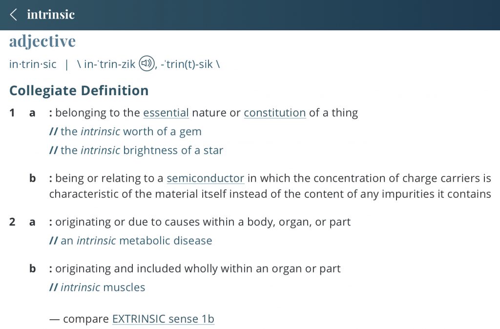 definition-intrinsic
