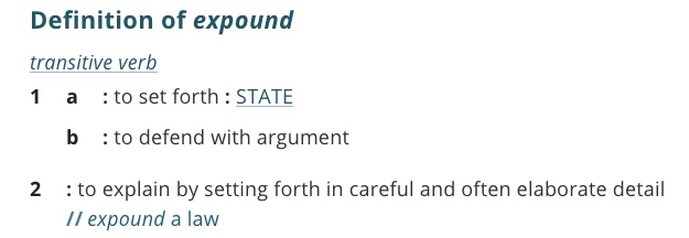 definition-expound