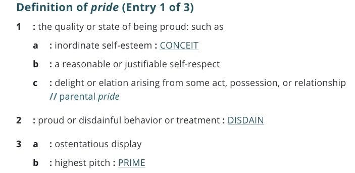 definition-pride