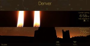 candle-lighting-times-denver-boulder-9-10-21