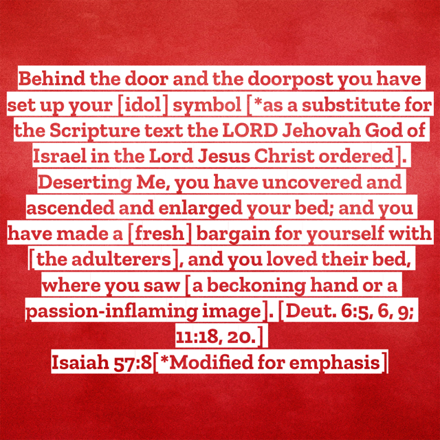 Isaiah57-8