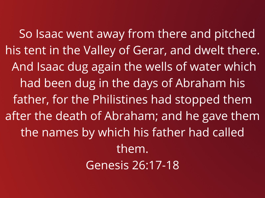 Genesis26-17-18