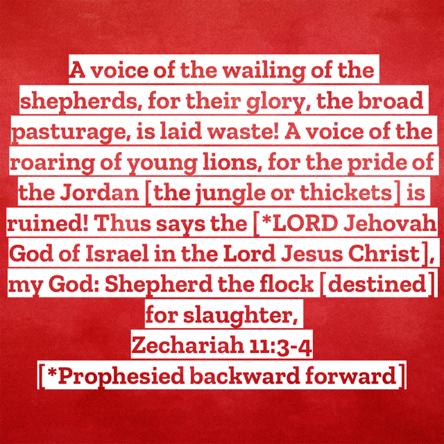 Zechariah11-3-4