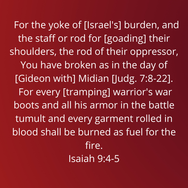 Isaiah9-4-5