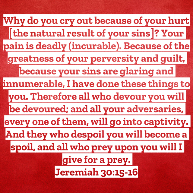 Jeremiah30-15-16