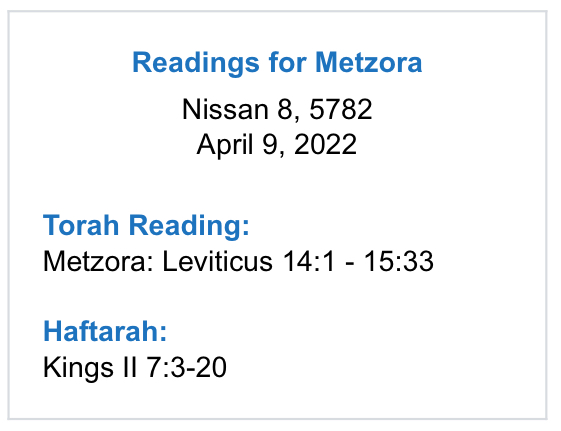 Readings-for-Metzora