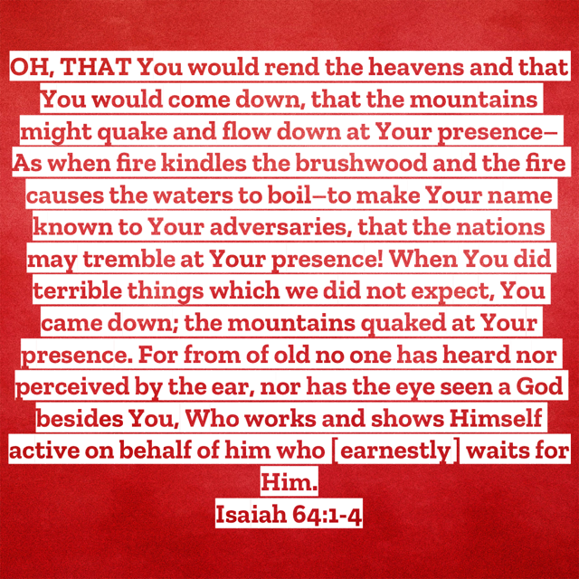 Isaiah64-1-4