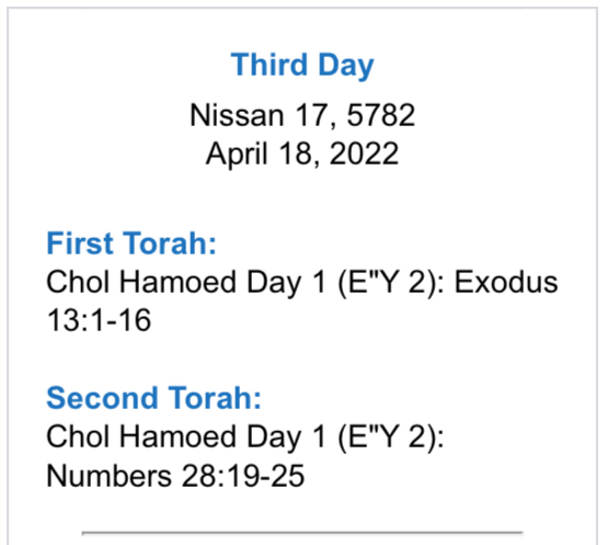 Readings-for-Passover-4-18-22
