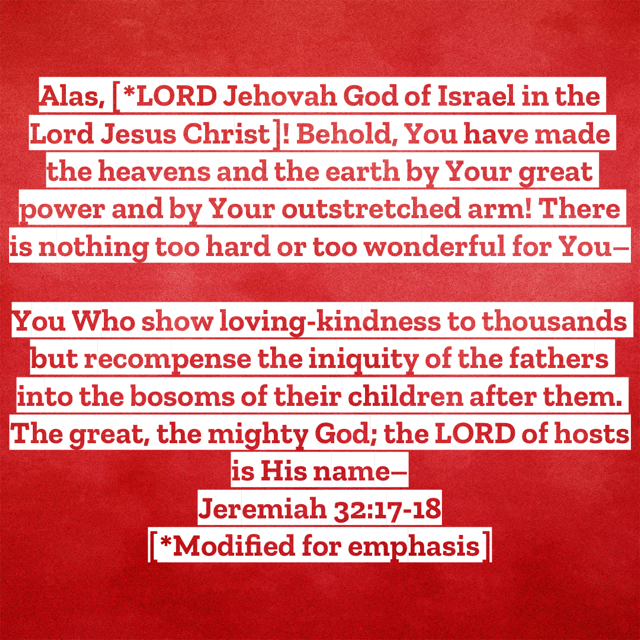 Jeremiah32-17-18