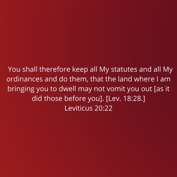 Leviticus20-22-Kedoshim