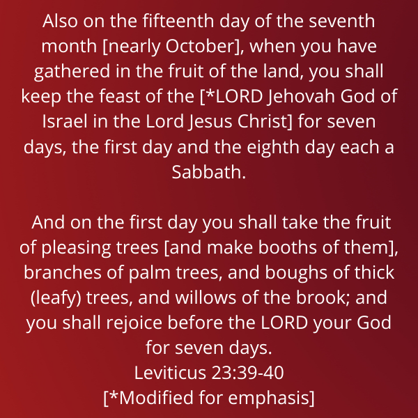 Leviticus23-39-40-Emor