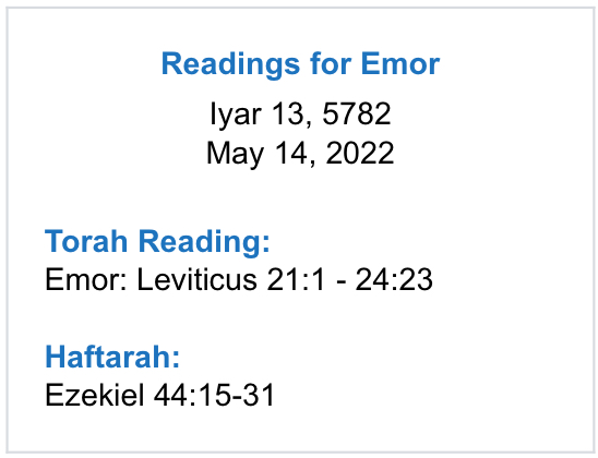 Readings-for-Emor